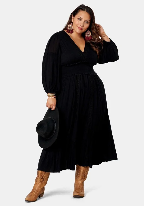 Exclusive Offers Wild Harmony Maxi Dress