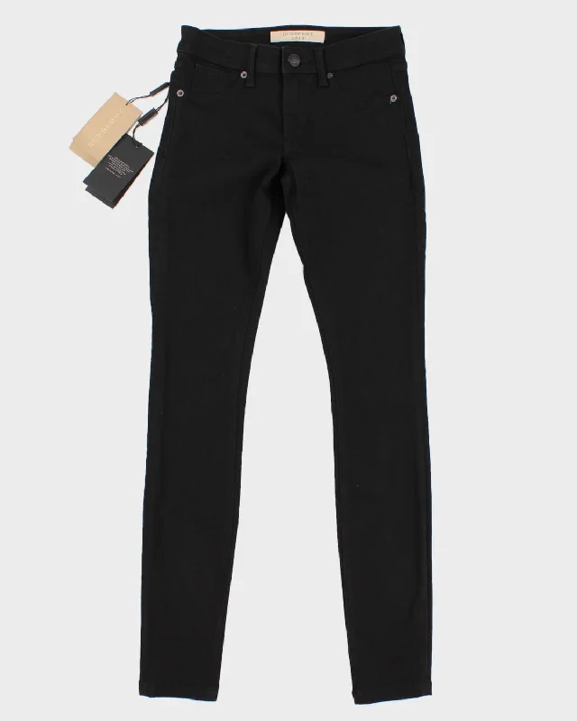 Hurry In Y2K 00s Burberry Brit Black Skinny Jeans - W28 L30