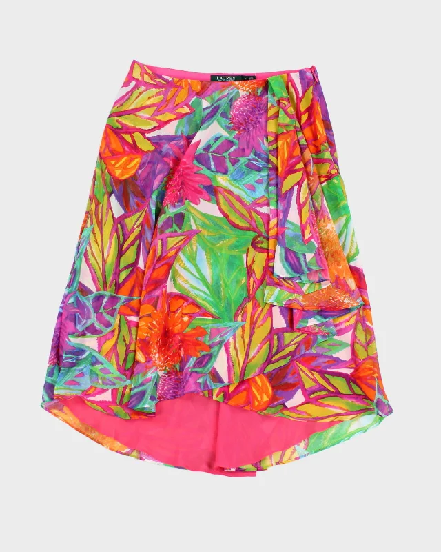 Unmissable Offer Y2K 00s Ralph Lauren Floral Skirt - M